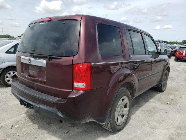 Photo 4 from auction – 2013 HONDA PILOT LX with VIN 5FNYF3H20DB018689