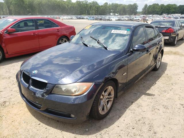 Photo 2 from auction – 2008 BMW 328 I with VIN WBAVA37538NL57643