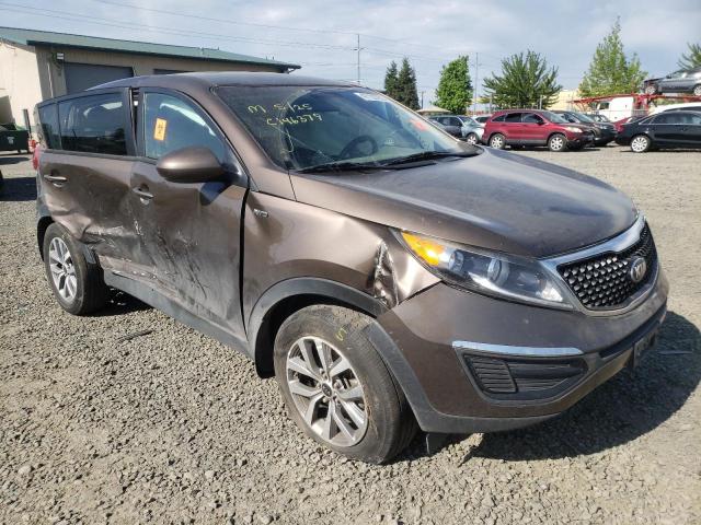 KIA SPORTAGE L 2015 with VIN KNDPBCAC3F7742069 - Photo from auction