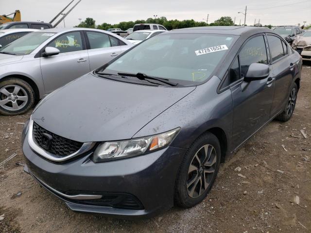 Photo 2 from auction – 2013 HONDA CIVIC EX with VIN 19XFB2F85DE099067