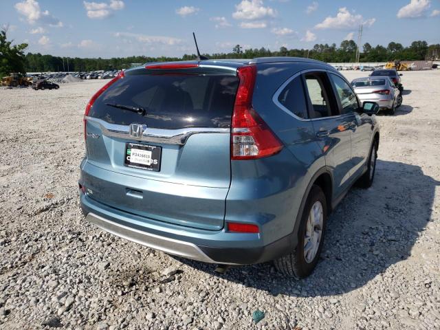 Photo 4 from auction – 2016 HONDA CR-V EXL with VIN 2HKRM3H73GH510113