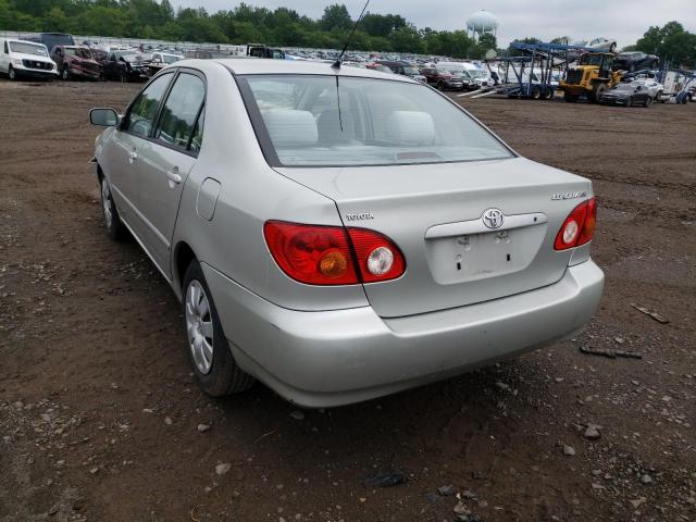 Photo 3 from auction – 2004 TOYOTA COROLLA CE with VIN 2T1BR32E34C252779