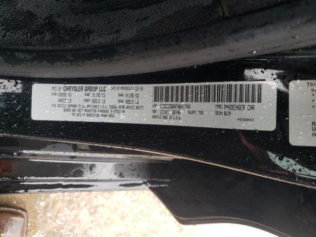 Photo 10 from auction – 2015 CHRYSLER 200 S with VIN 1C3CCCBB4FN641740