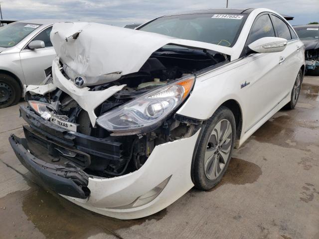 Photo 2 from auction – 2015 HYUNDAI SONATA HYB with VIN KMHEC4A45FA129534