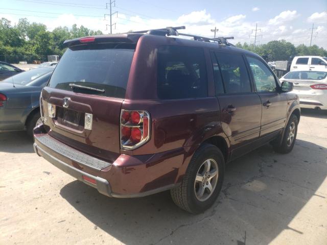 Photo 4 from auction – 2007 HONDA PILOT EXL with VIN 5FNYF28607B037163
