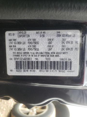 Photo 10 from auction – 1998 DODGE RAM 1500 with VIN 3B7HF13Z1WG233813