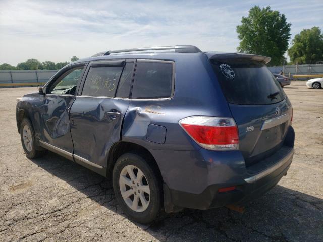 Photo 3 from auction – 2013 TOYOTA HIGHLANDER with VIN 5TDZA3EH0DS042367
