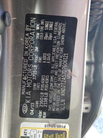 Photo 10 from auction – 2013 KIA SOUL with VIN KNDJT2A57D7606121