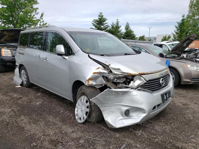 NISSAN QUEST S 2011 with VIN JN8AE2KP8B9001069 - Photo from auction