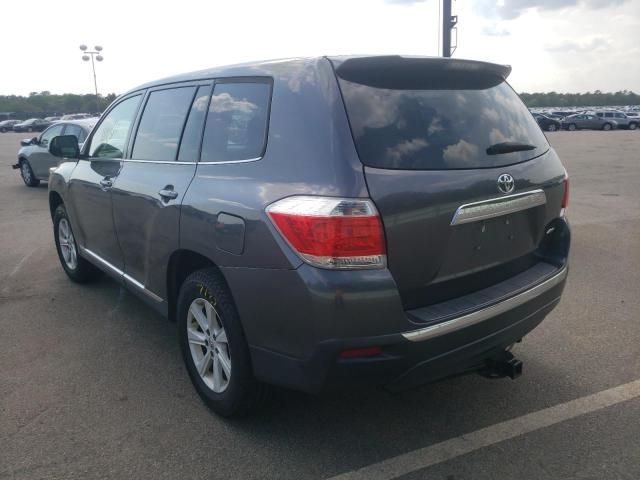 Photo 3 from auction – 2013 TOYOTA HIGHLANDER with VIN 5TDBK3EH2DS227308