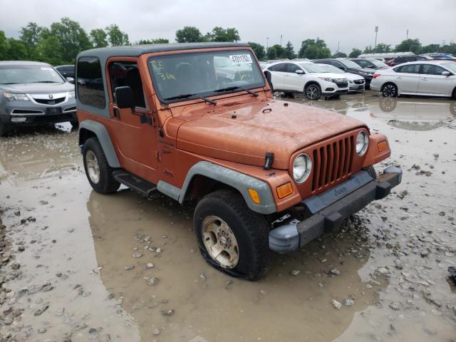 JEEP WRANGLER / 2000 with VIN 1J4FA49S6YP799069 - Photo from auction