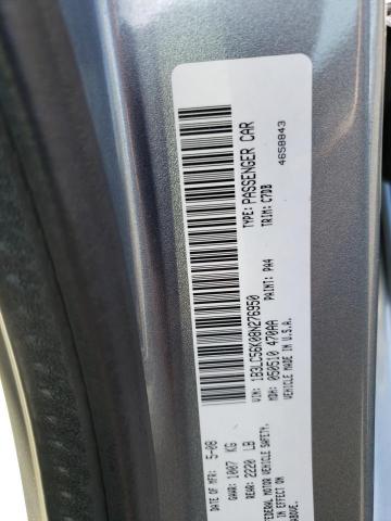 Photo 10 from auction – 2008 DODGE AVENGER SX with VIN 1B3LC56K08N276950