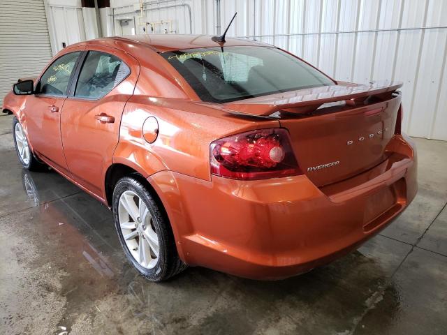 Photo 3 from auction – 2012 DODGE AVENGER SX with VIN 1C3CDZEG9CN182529