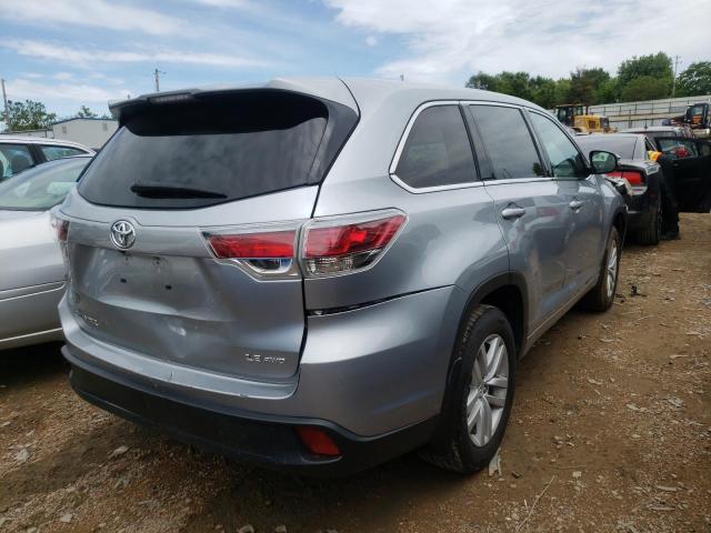 Photo 4 from auction – 2015 TOYOTA HIGHLANDER with VIN 5TDBKRFH0FS157196