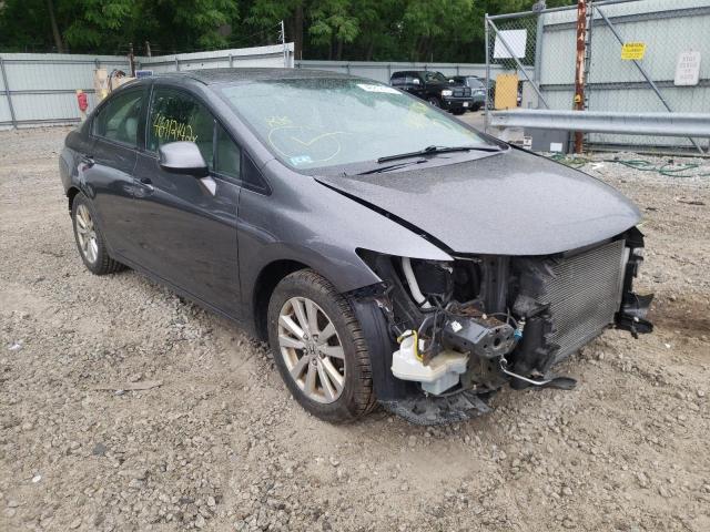 HONDA CIVIC EX 2012 with VIN 2HGFB2F83CH553465 - Photo from auction