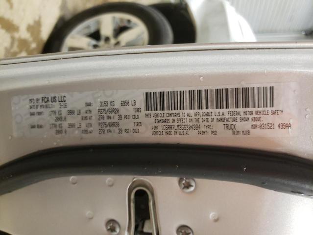Photo 10 from auction – 2016 RAM 1500 SLT with VIN 1C6RR7LM3GS304384