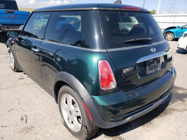 Photo 3 from auction – 2006 MINI COOPER with VIN WMWRC33586TK15623