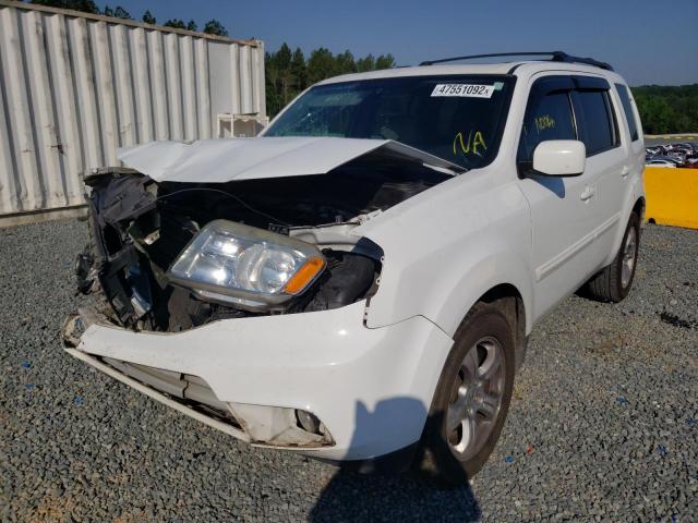 Photo 2 from auction – 2013 HONDA PILOT EXL with VIN 5FNYF3H53DB032595
