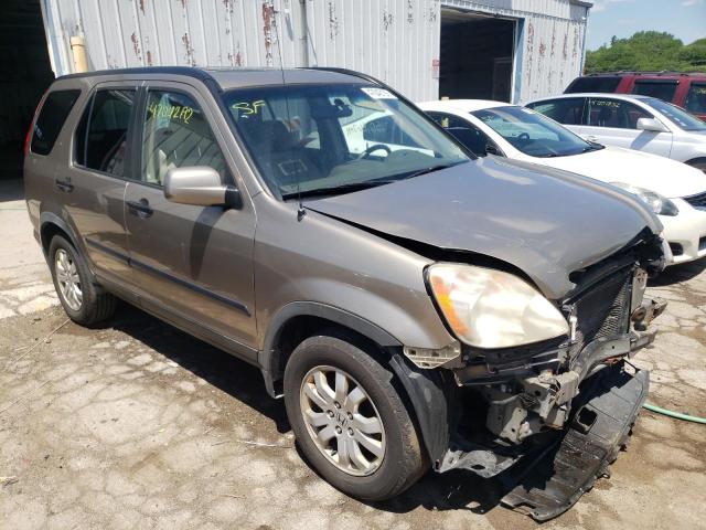 HONDA CR-V EX 2006 with VIN JHLRD68856C012261 - Photo from auction