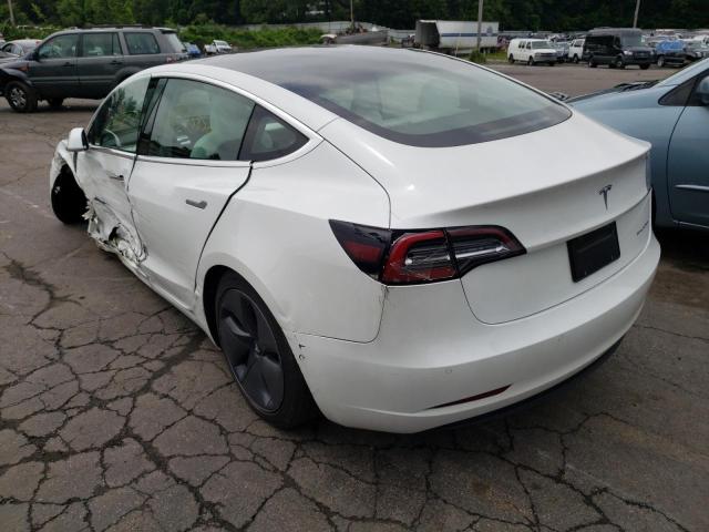 Photo 3 from auction – 2020 TESLA MODEL 3 with VIN 5YJ3E1EB7LF639500