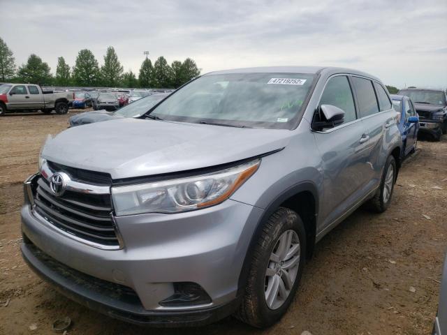 Photo 2 from auction – 2015 TOYOTA HIGHLANDER with VIN 5TDBKRFH0FS157196