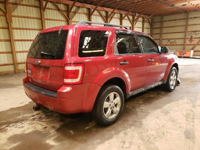 Photo 4 from auction – 2008 FORD ESCAPE XLT with VIN 1FMCU03148KE36609