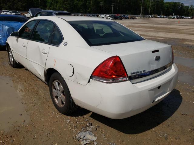 Photo 3 from auction – 2007 CHEVROLET IMPALA LT with VIN 2G1WT55N879274445