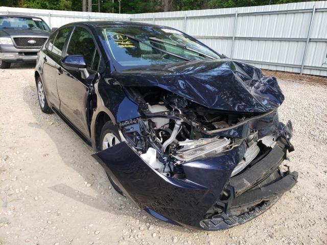 TOYOTA COROLLA LE 2021 with VIN 5YFEPMAE3MP162445 - Photo from auction