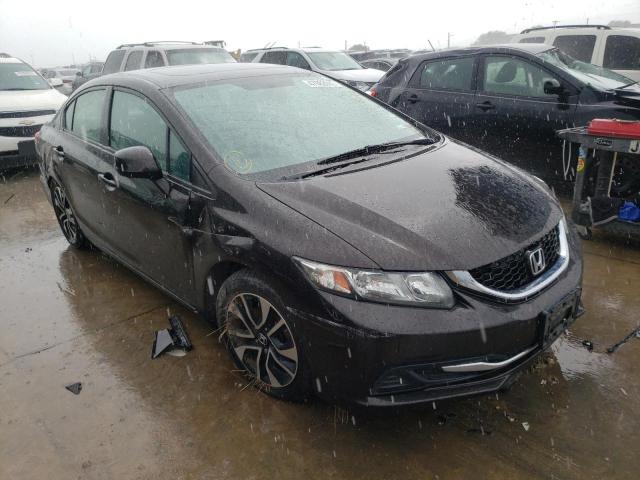 HONDA CIVIC EX 2013 with VIN 2HGFB2F80DH584819 - Photo from auction