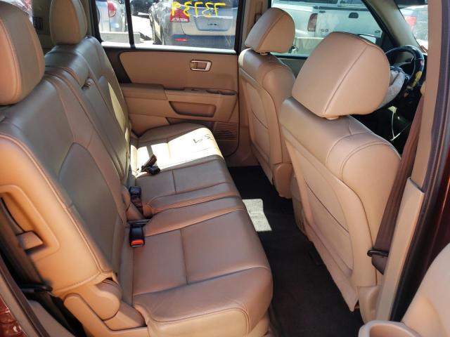Photo 6 from auction – 2013 HONDA PILOT EXL with VIN 5FNYF4H52DB046199