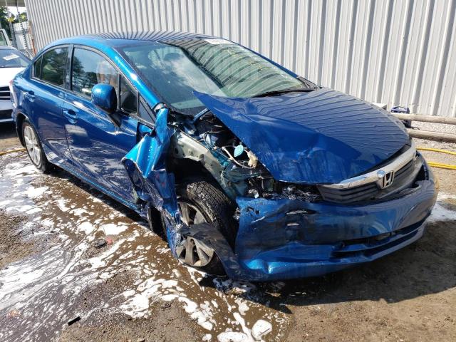 HONDA CIVIC LX 2012 with VIN 19XFB2F5XCE070684 - Photo from auction