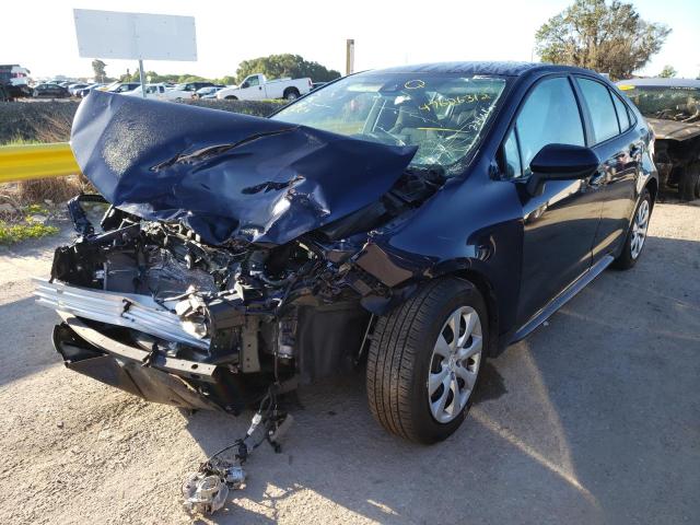 Photo 2 from auction – 2021 TOYOTA COROLLA LE with VIN 5YFEPMAE5MP228980