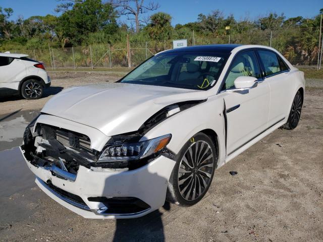 Photo 2 from auction – 2017 LINCOLN CONTINENTA with VIN 1LN6L9AP1H5626801
