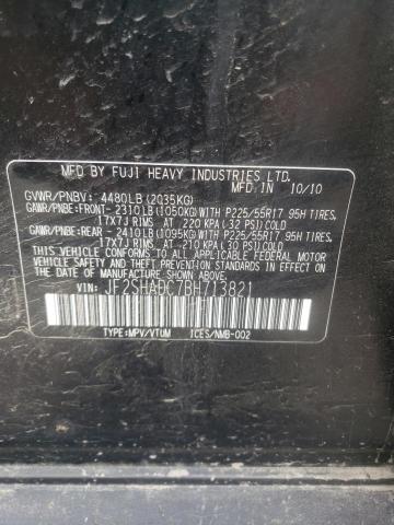 Photo 10 from auction – 2011 SUBARU FORESTER 2 with VIN JF2SHADC7BH713821