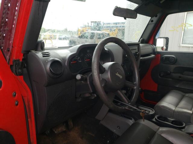 Photo 9 from auction – 2007 JEEP WRANGLER X with VIN 1J4FA24127L141113