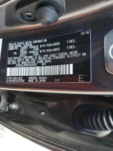 Photo 10 from auction – 2019 TOYOTA 4RUNNER SR with VIN JTEBU5JR4K5659420