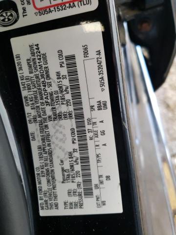 Photo 10 from auction – 2013 FORD FIESTA SE with VIN 3FADP4BJ8DM142244