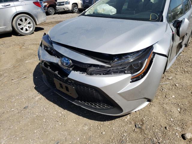 Photo 9 from auction – 2020 TOYOTA COROLLA LE with VIN JTDEBRBE5LJ015993