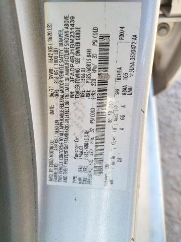 Photo 10 from auction – 2011 FORD FIESTA SE with VIN 3FADP4BJ1BM231439