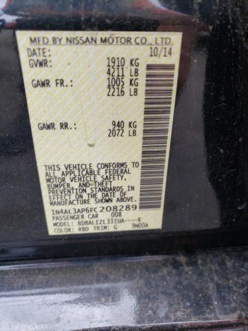 Photo 10 from auction – 2015 NISSAN ALTIMA 2.5 with VIN 1N4AL3AP6FC208289