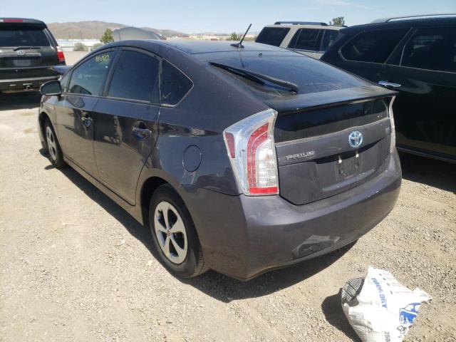 Photo 3 from auction – 2012 TOYOTA PRIUS with VIN JTDKN3DU1C5536178