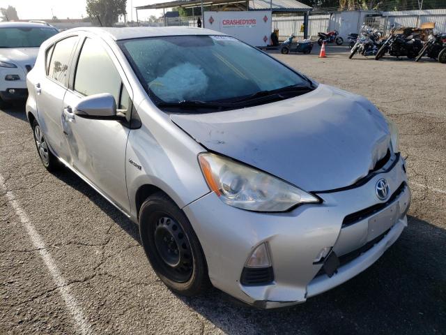 TOYOTA PRIUS C 2014 with VIN JTDKDTB3XE1574385 - Photo from auction