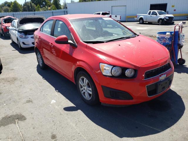 CHEVROLET SONIC LT 2014 with VIN 1G1JC5SH3E4167599 - Photo from auction