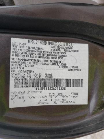 Photo 10 from auction – 2002 FORD TAURUS SEL with VIN 1FAHP56S82A246558