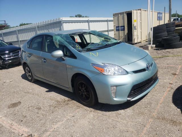 TOYOTA PRIUS 2013 with VIN JTDKN3DU1D1638668 - Photo from auction