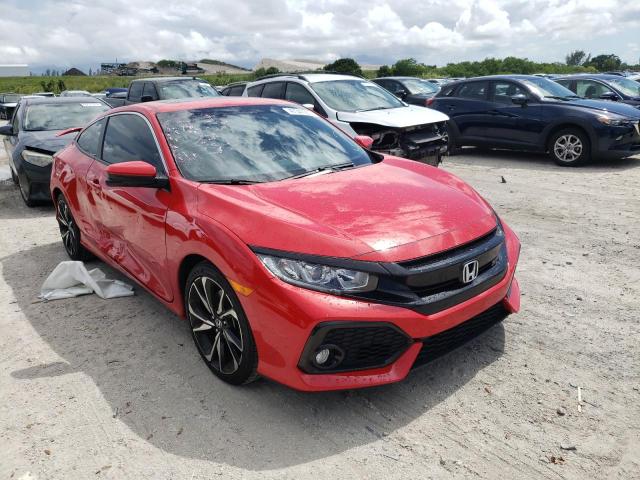 HONDA CIVIC SI 2019 with VIN 2HGFC3A56KH755067 - Photo from auction