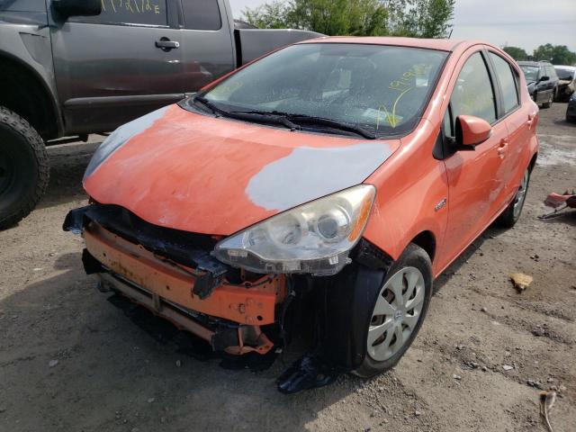 Photo 2 from auction – 2012 TOYOTA PRIUS C with VIN JTDKDTB39C1002737