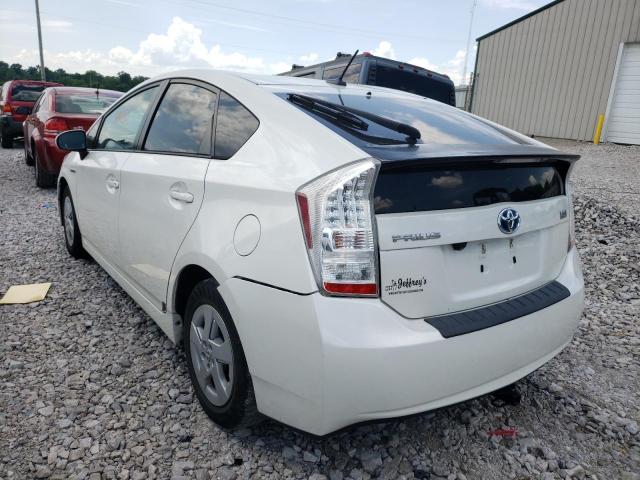 Photo 3 from auction – 2011 TOYOTA PRIUS with VIN JTDKN3DU7B5310399