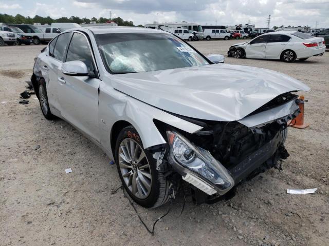 Photo 1 from auction – 2018 INFINITI Q50 LUXE with VIN JN1EV7AR2JM610802