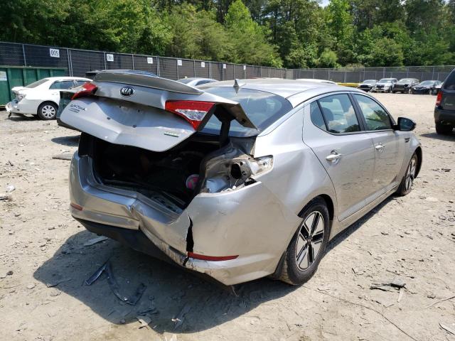Photo 4 from auction – 2013 KIA OPTIMA HYB with VIN KNAGM4AD1D5057728